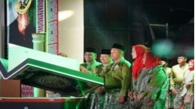 Gubri Buka MTQ ke 43 Propinsi Riau Di Bengkalis