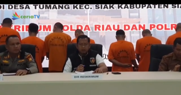 Polda Riau Tetapkan 13 Tersangka Kasus Pengrusakan Fasilitas PT SSL