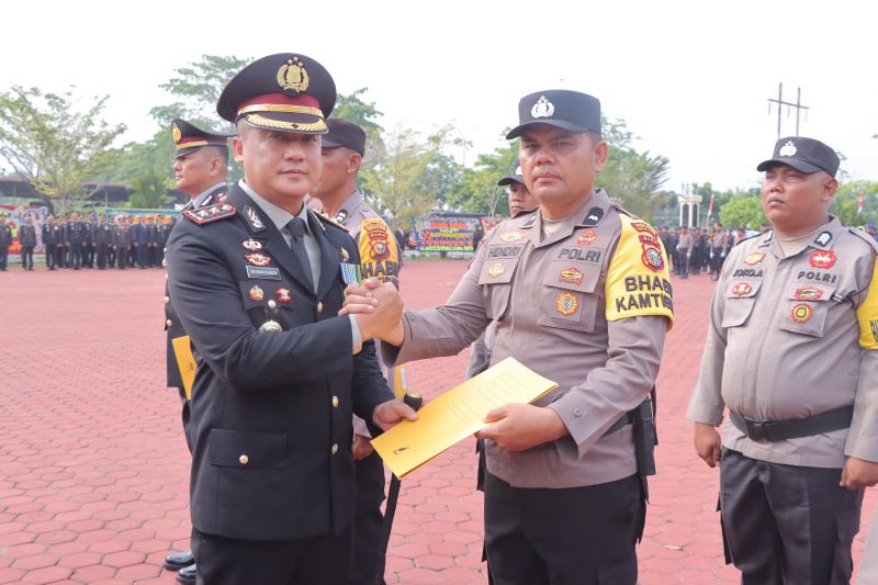 Pesan Penting Kapolres Rokan Hilir saat Upacara dan Syukuran HUT Bhayangkara Ke 79 2025, Ini Ulasannya
