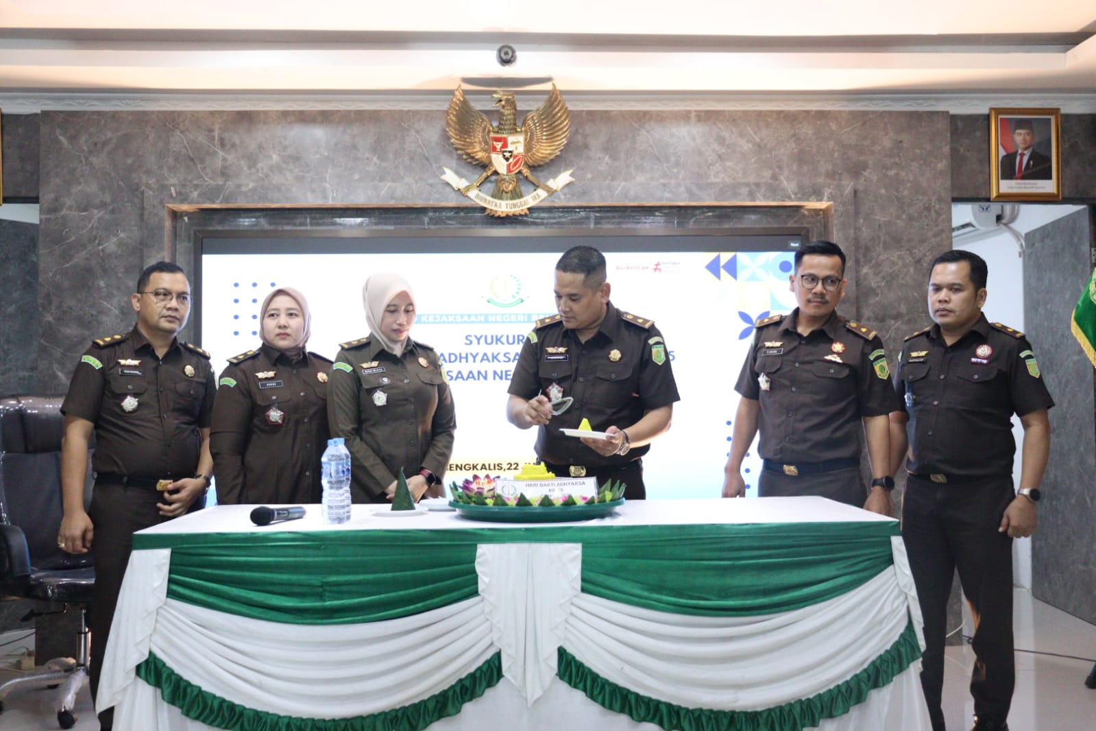 Kejari Bengkalis Peringati Hari Bhakti Adhyaksa ke-65 Secara Khidmat dan Penuh Makna
