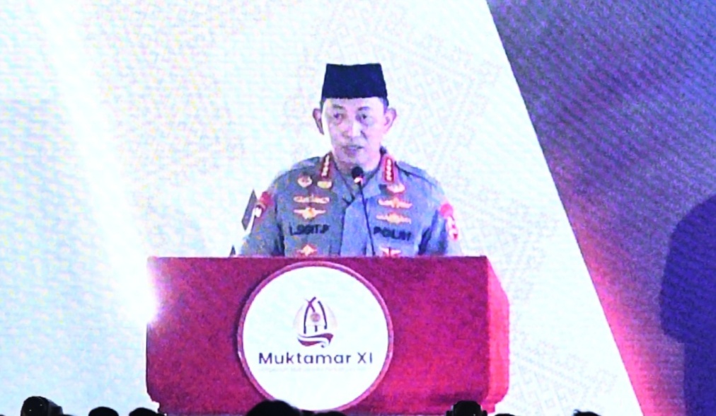 Muktamar XI Hima Persis Di Buka Resmi Kapolri, Bupati Bengkalis Dorong Kader Jadi Agen Perubahan