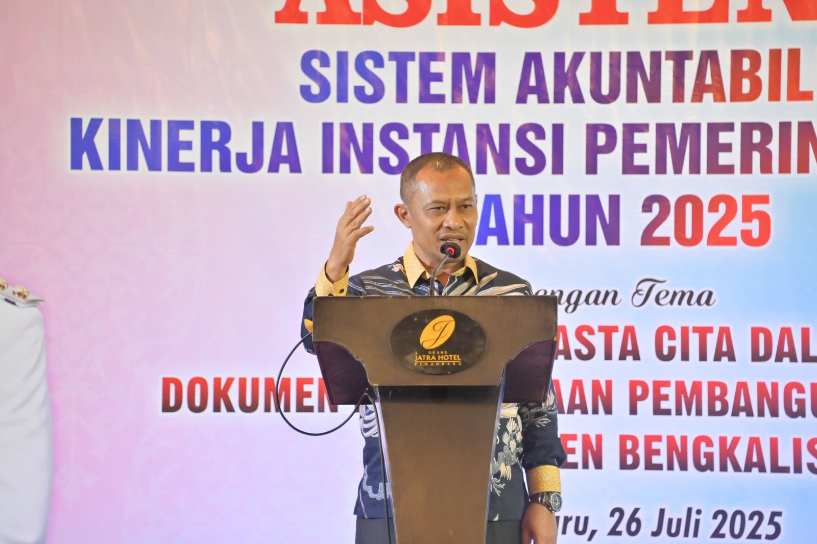 Wabup Bengkalis Bagus Tegaskan Komitmen Tata Kelola Akuntabel Melalui Asistensi SAKIP Dan RPJMD