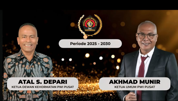Akhmad Munir, Direktur Utama LKBN A terpilih menjadi Ketua Ketua Umum PWI Periode 2025-2030