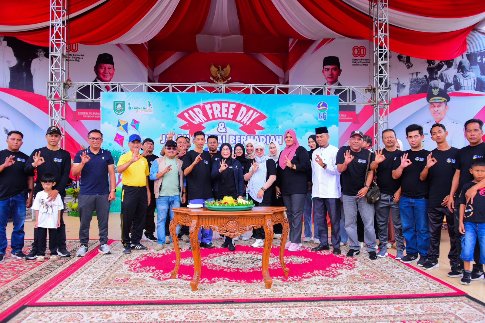 CFD HUT ke-24 PT BLJ Bengkalis Dipadati Warga, Jalan Santai hingga Donasi “Pray for Sumatra”