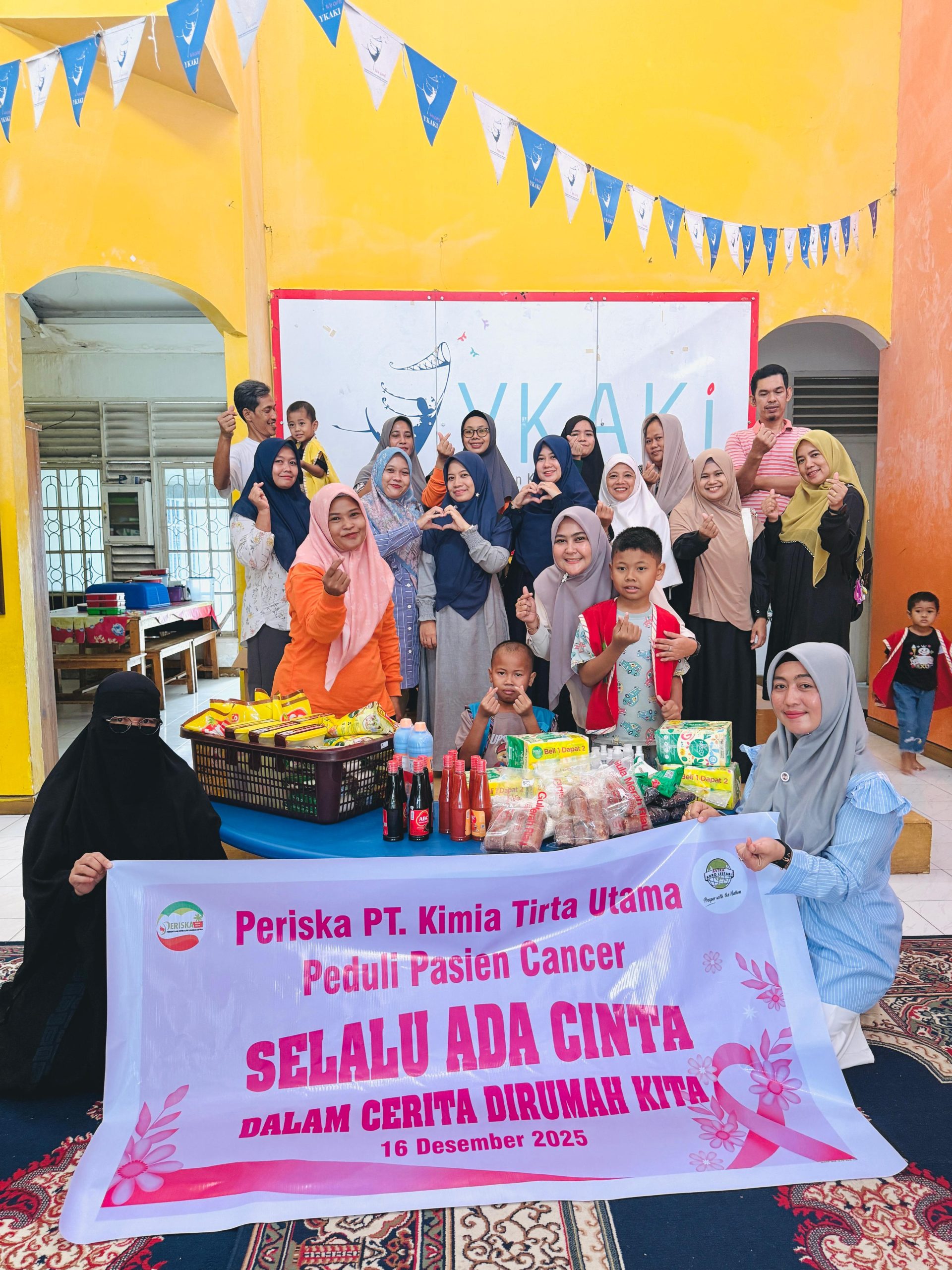 Belajar Kuat dan Berani, Periska KTU Menyapa Survival Kecil YKAKI Pekanbaru