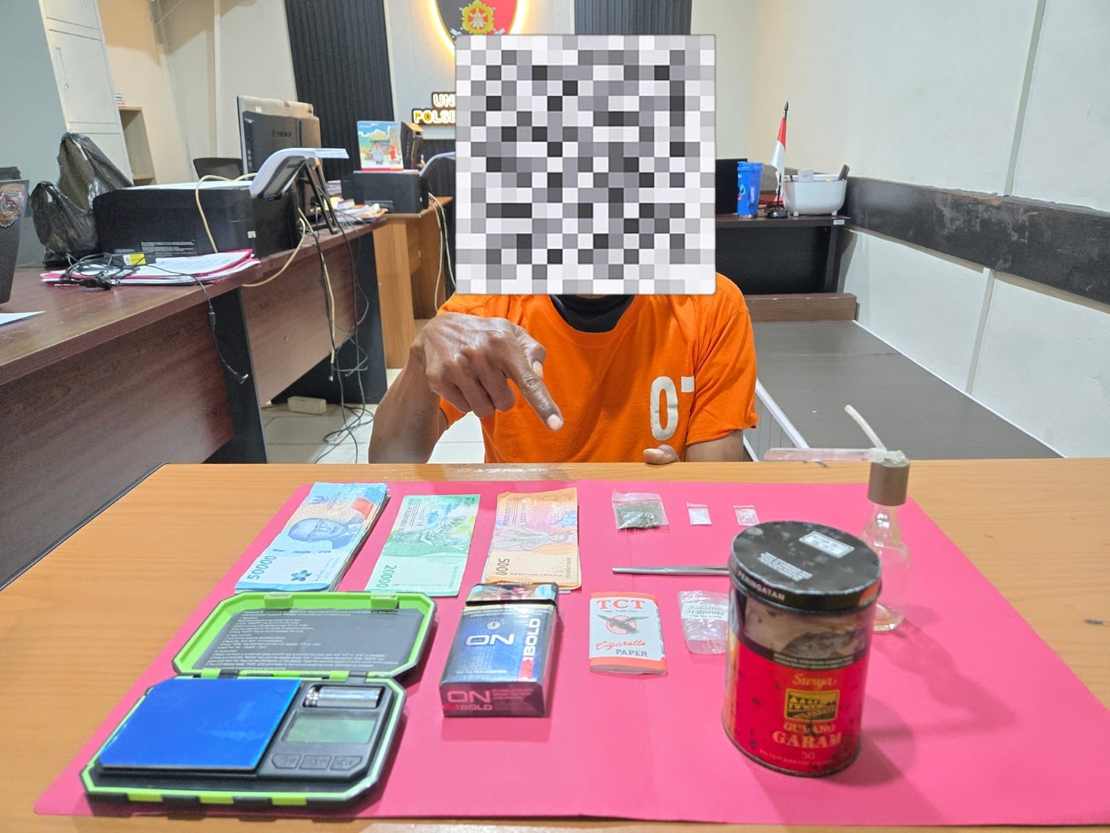 Polres Bengkalis Ungkap Kasus Narkotika di Bukit Batu, Sabu dan Ganja Diamankan