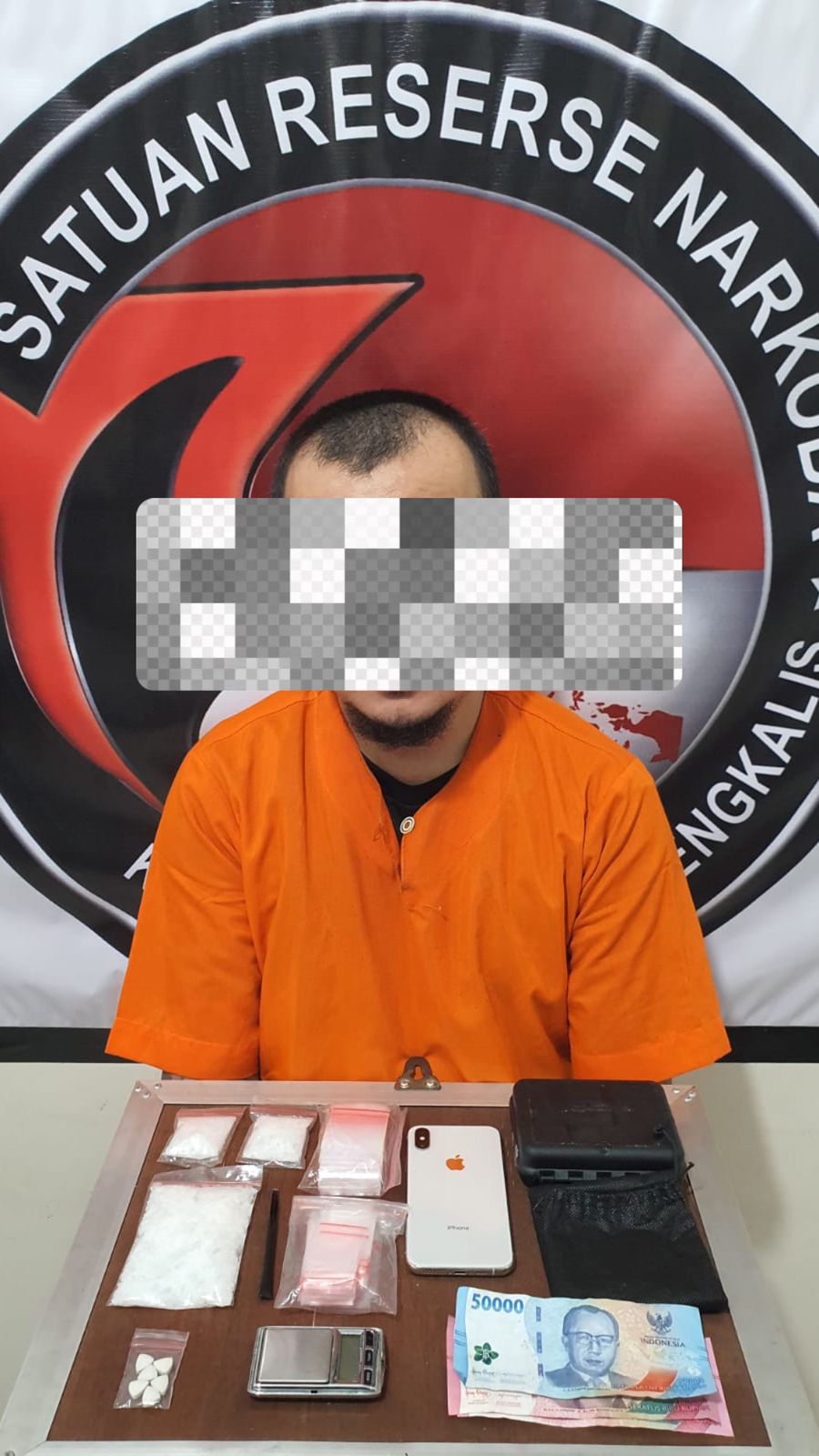 Satnarkoba Polres Bengkalis Bongkar Jaringan Narkotika, Dua Pelaku Diamankan dengan Puluhan Gram Sabu dan Pil Ekstasi