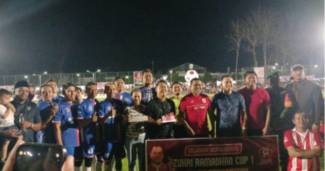 Bupati Pelalawan Buka Turnamen Zukri Ramadan Cup I