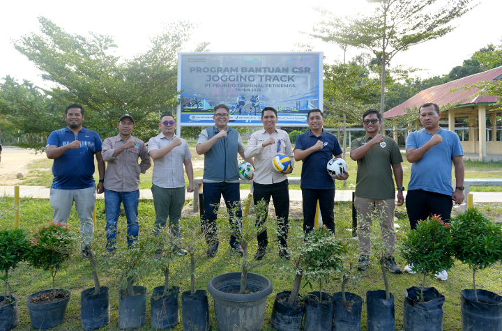 Dukung Kesehatan Masyarakat, TPK Perawang Hadirkan Fasilitas Jogging Track di Siak